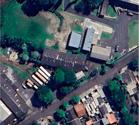 Área industrial aérea